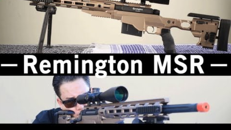 Airsoft GI - Remington MSR Spring Sniper Rifle OEM